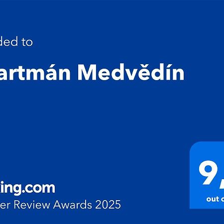 Apartman Medvedin Špindlerŭv Mlýn Eksteriør billede